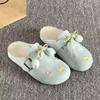 Birkenstocks bag head half slippers spring and autumn wear new student lazy half slippers