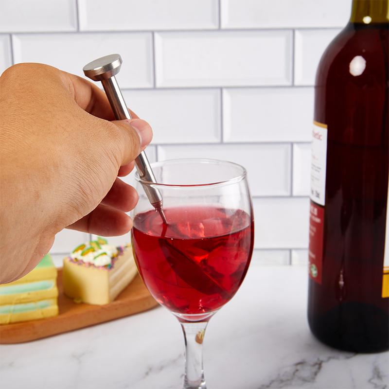 1Pc Stainless Steel Retractable Bar Spoon Bar Tools Bartender Cocktail Mixing Spoon Telescopic Extendable Long Spoon