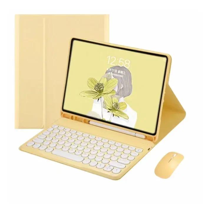 Wireless Magic Bluetooth Keyboard for IPad Air 6th Case 11 Russian Korean Hebrew Arabic Spanish Keyboard Tablet Cover Funda