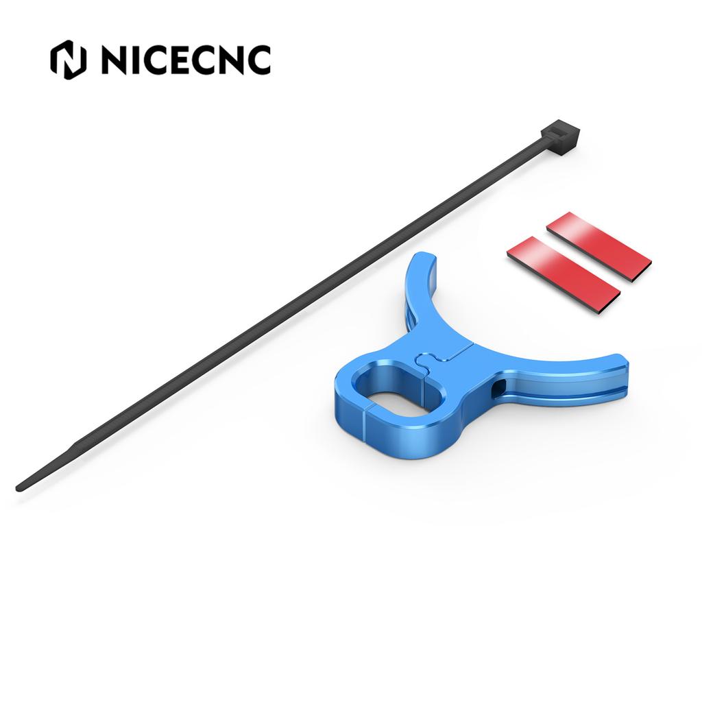 NICECNC For KTM EXC 300 2004-2026 Front Brake Line Guide Clamp Holder For KTM EXC-F 350 SXF 450 Husqvarna TE 300 GasGas EC 300