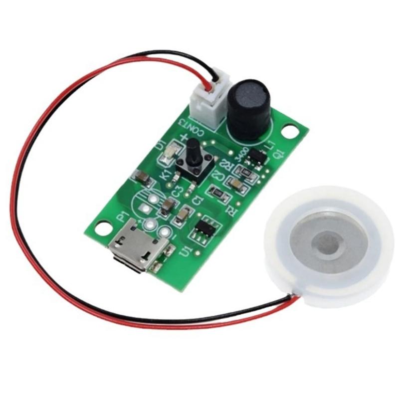 Ultrasonic Mist Maker Humidifier Module With USB Power Supply Compactly Design For Indoor Air Moisturizing Environment