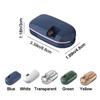 Plastic 2 in 1 Pill Cutter Sealed Pill Storage Box Practical Drug Tablet Organizer  For Home Use