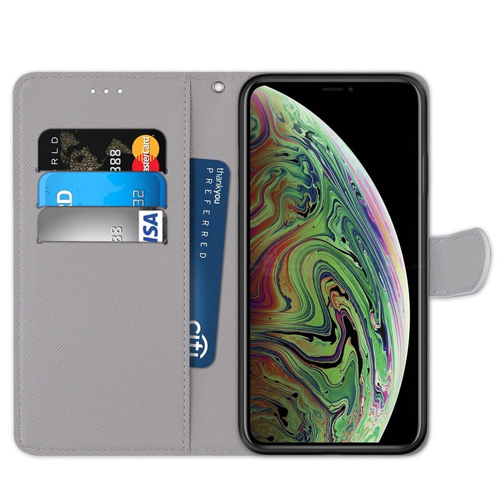 Schönes Katzen-Wolf-Muster Brieftaschen-Flip-Cases Für Xiaomi C40 Redmi 9A 9C 9T 10 10A 10C Note 9 10 S 10T Kartenhalter Ständer Buchhülle