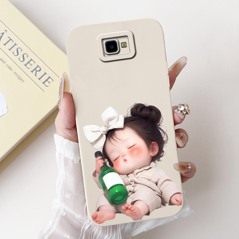 For Samsung Galaxy J7 Prime Case SM-G610F Fashion Candy Painted Cover Soft TPU Phone Cases For Samsung J7 Prime J7Prime 2 Fundas