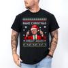 Make Christmas Great Again with Hilarious Ugly Trump Pajamas Unisex T-Shirt