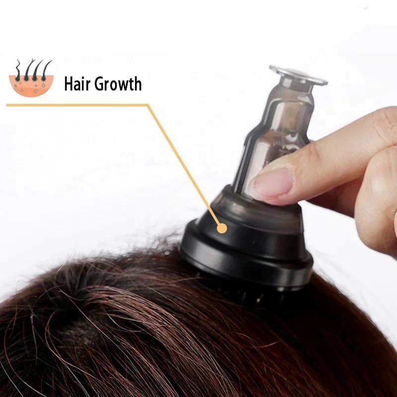 Scalp Massager Applicator Liquid Comb for Hair Growth Serum Oil Nourish Mini Portable Hair Roots Massage Medicine Comb