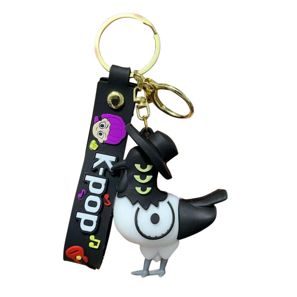 Animation Peripheral Key Chain Anime Schoolbag Pendant
