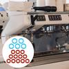17pcs Coffee Machine O Rings for Breville, 5pcs Large Washer & 12pcs Small Gasket Rubber O-Ring Seal Replacement Kit Practical Espresso Machine
