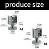 Glass Support Fitting Round Base Mount Hardware Simple Installation for Cabinets Shelves Display Racks and Corner Installation Work