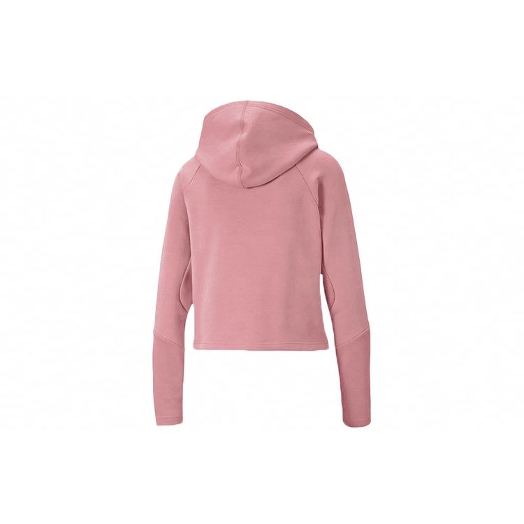 Puma Evostripe Hooded Knit Sweater Women Sweater Pink Purple 585233-16