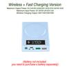 4 Cells 18650 DIY Power Bank Case Kit Detachable No Soldering 22.5W Fast Charge  Digital Display Shell Without Battery Wireless