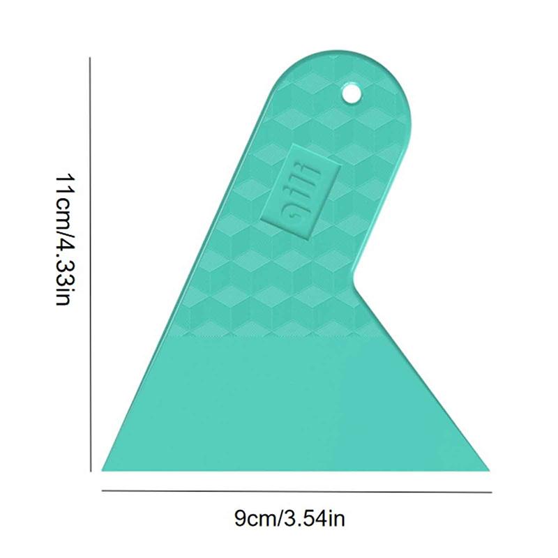 Car Window Film Squeegee Colorful Rubber Triangle Tip Scraper For Vinyl Wrap Sticker Auto Window Tint Film Install Tool