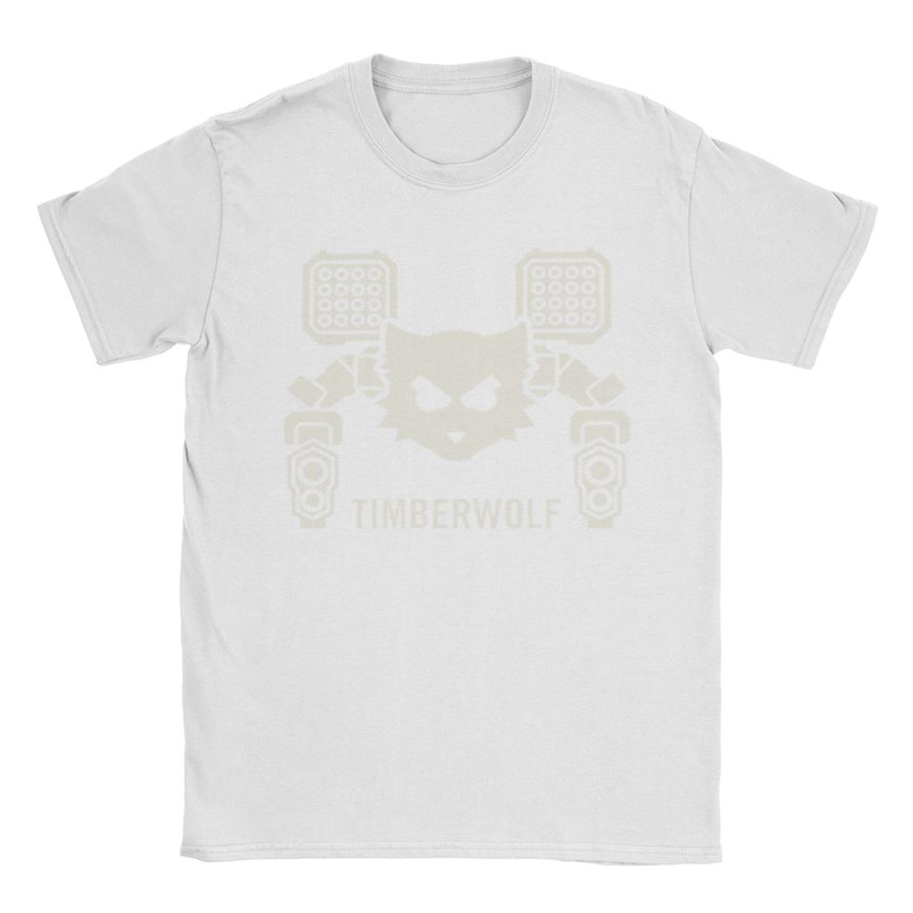 Mens Timberwolf T Shirt  100 Cotton Clothing Leisure Short Sleeve Round Collar Tees 6XL TShirts