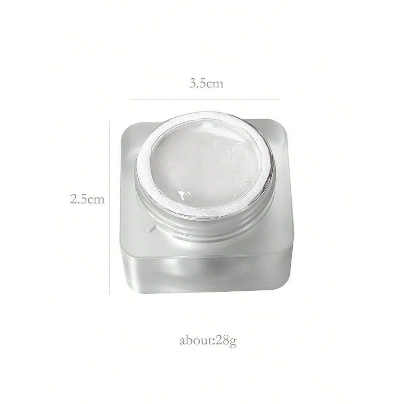 8g Semi Solid Clear UV Gel Magic Mirror Powder Modeling Design Gel Nail Supplies 3D Sculpting Gel 8g