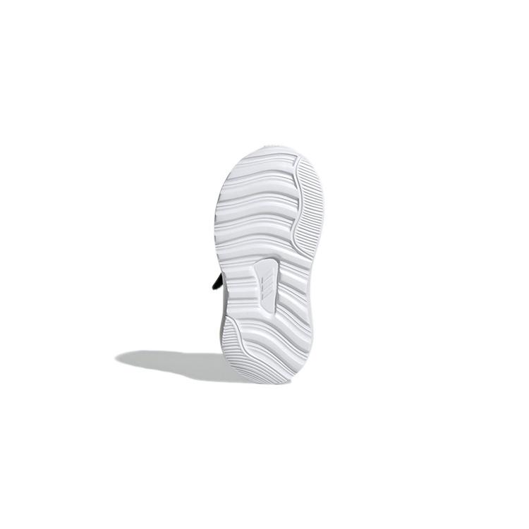 (TD) Adidas Fortarun Elastic Lace Top Strap 'Black White' Baby FZ5499