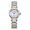 L Series 50 Meters Waterproof, Light Quartz, Steel Strap, , Same Style for Men and Women, Mother-of-pearl Dial EM1136-87D