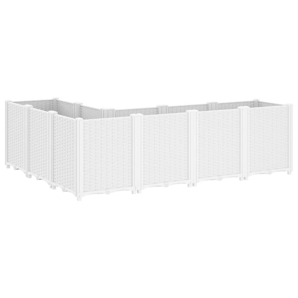 Plant Pot White 160x120x53 cm PP