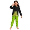 Children's  Boys And Girls Thin Two-piece  Long-sleeved Pants Two-piece
