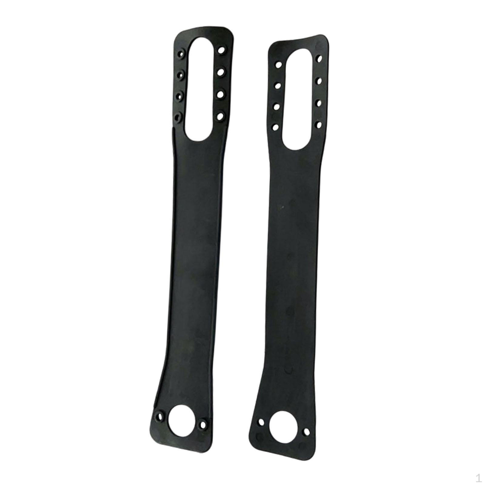

2x Exercise Bike Pedal Straps Replacement Accessories Adjustable Practical Fix Bands Widened for