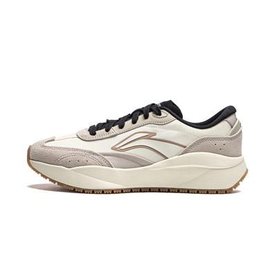 Li Ning Zai Wu 2.0 Soft Rebound Thick Sole Slimming Shock Absorption Non-Slip Wear-Resistant Increased Height Low-Top Casual Shoes AGCU280-4