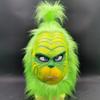 New Christmas Green Monster Mask Christmas Monster Latex Headgear Grinch-themed Holiday Party Props