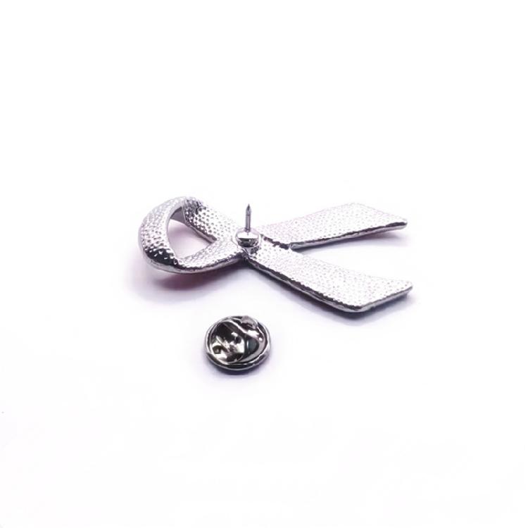 10 Pcs Pink Ribbon Charity Brooches Hope Pins Jewellery Pins Pink Ribbon Pins For Diseases Prevention Initiatives