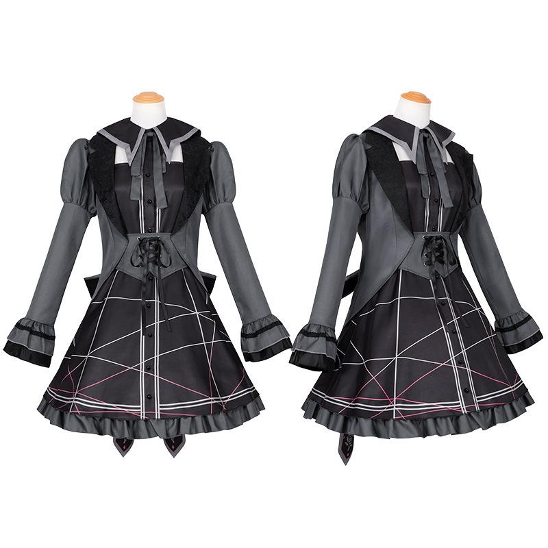 Set Completo Cosplay Mafuyu Asahina & Kanade Yoisaki, Outfit da Esibizione Anime Femminile Project Sekai