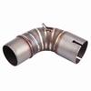 Motorcycle Exhaust Middle Pipe Link Connect for CB1000R 2008‑2017