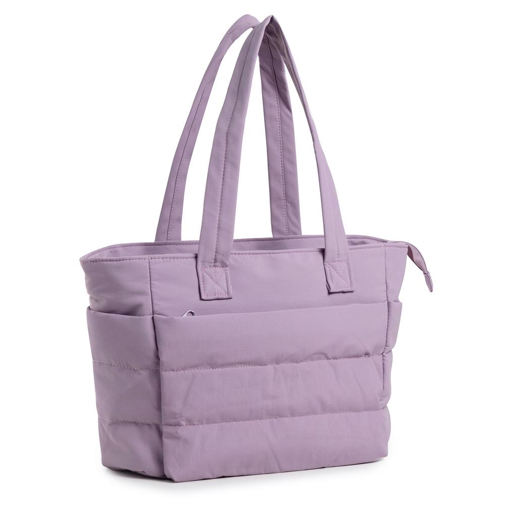 New Women's Handbag Lightweight Fluffy Tote Bag, Large Capacity Travel Work Beach Gym Shoulder Bag Soft Faux Leather