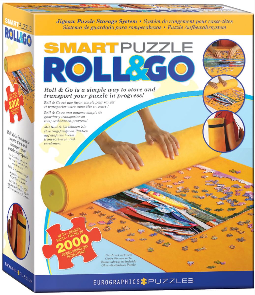 Eurographics Jigsaw Puzzle Roll & Go Puzzle Roll-Up Mat 8955-0102