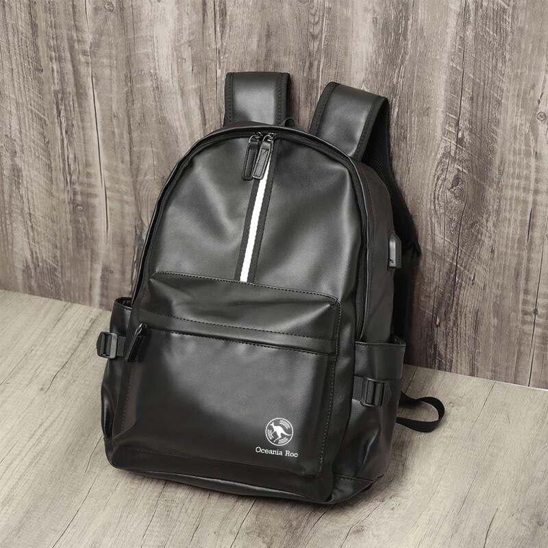 Модный повседневный рюкзак из ПУ с кенгуру