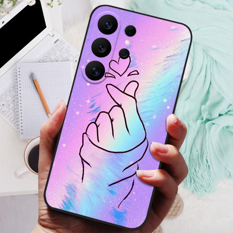 For Samsung Galaxy S26 Ultra Case Catoon Silicon Back Cover Phone Case for Samsung S26 Ultra S26Ultra 5G Cases Soft bumper coque