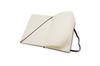 Moleskine Classic Large Size x QP062 Notebook, Hardcover, Plain, (13cm 21cm), Black,