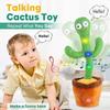 Baby Toy - HAUTSTORE - Dancing Cactus - 120 Songs - Interactive Plush Toy - LED Lighting