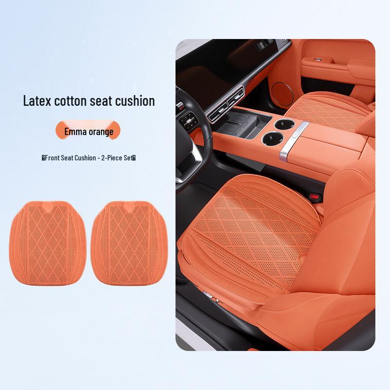 Jia Shi 2026 Ventilation Car Seat Cushion: All-Season, Cool, High-End Latex Design