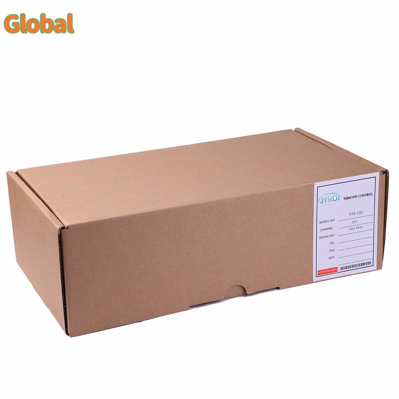 F24-12D 12 buttons double speed Industrial Wireless Radio Crane Remote Control switches overhead bridge Crane Lift control