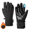 Thermal Lined Cycling Gloves Mountain Road Bikes Touchscreen Full Finger Shock Absorption Unisex Adult