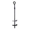 MERIGLARE 4x Screw-in Ground Anchors, Heavy-Duty Equipment for Tent Pegs, Tent Stakes, Sheds, Hiking, Swings, Canopies, and Carpentry