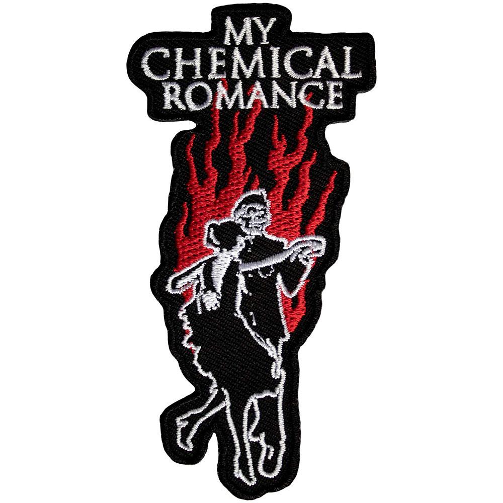 My Chemical Romance Military Ball Woven Iron On Patch