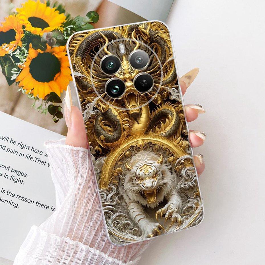 Fashion Cool Case For Realme 12 Pro+ / 12 Pro Soft Silicone TPU Back Cover For Realme 12Pro Plus 5G Phone Cases
