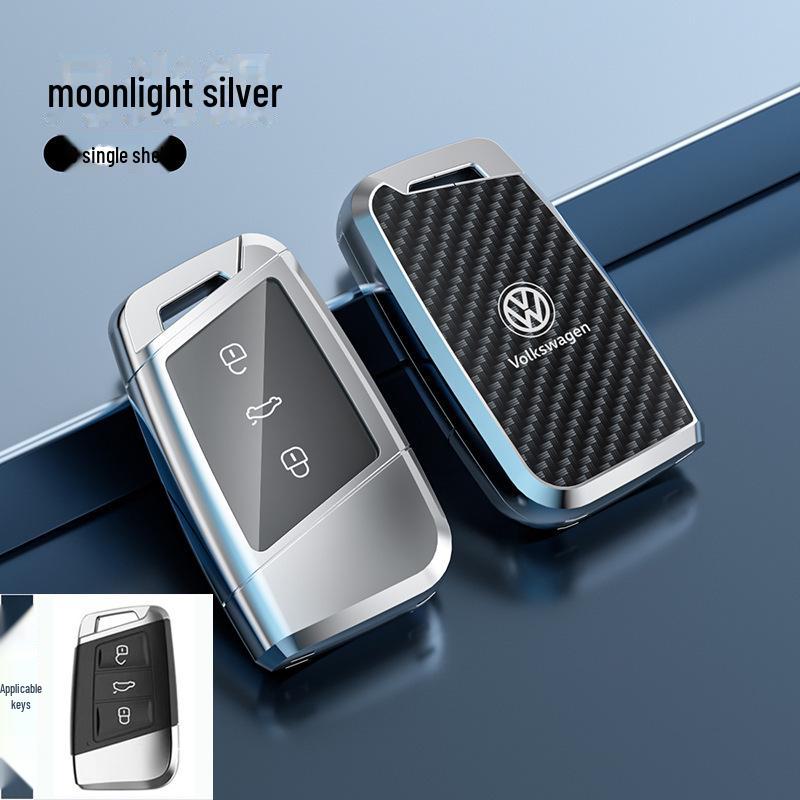 Kryt klíče Volkswagen Lavida pro 24 modelů - Sagitar, Tanyue, Tiguan, Bora a další - Skořepina s přezkou na tašku do auta - Chraňte své klíče stylově.