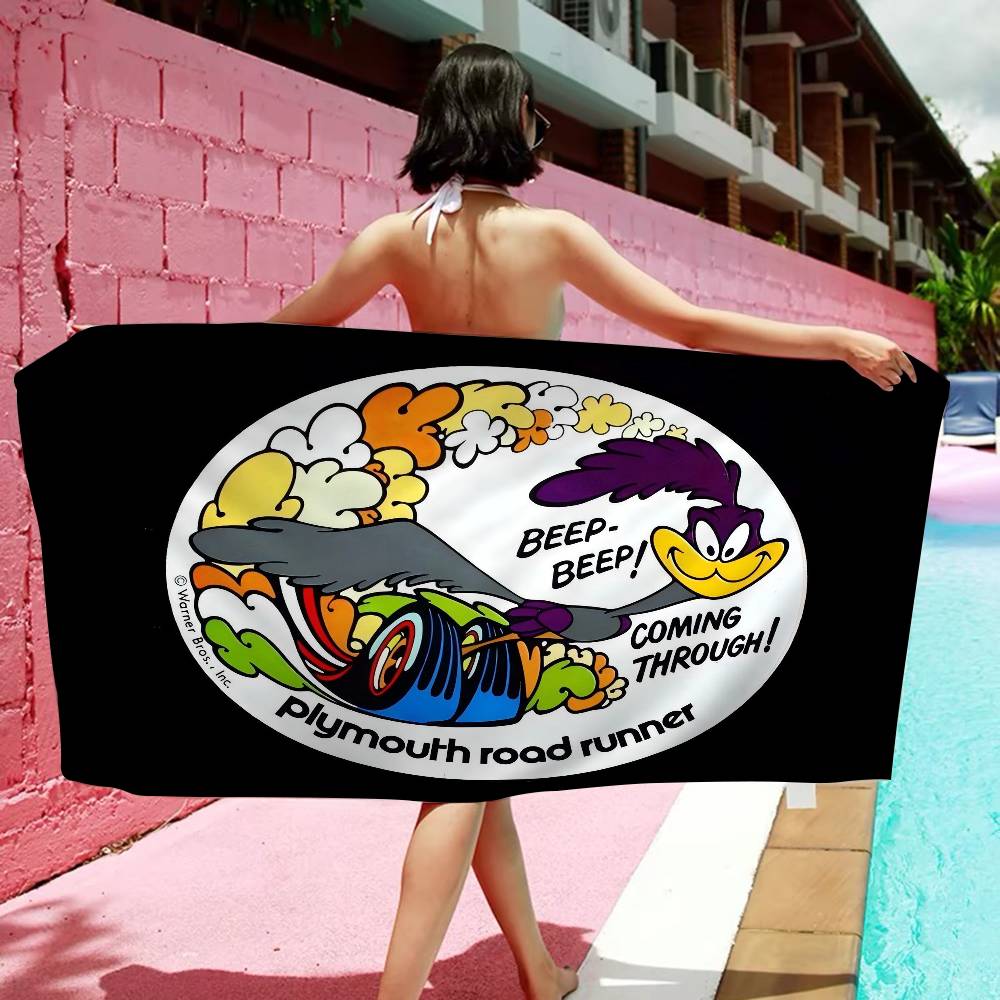 Road Plymouth Runner Microfiber Beach Towel Absorbent Quick Dry Soft Yoga Swimming Resort Mountain Climbing Towel