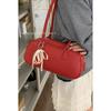 Niche texture portable bowling bag women's new fashion underarm bag simple and versatile shoulder bag