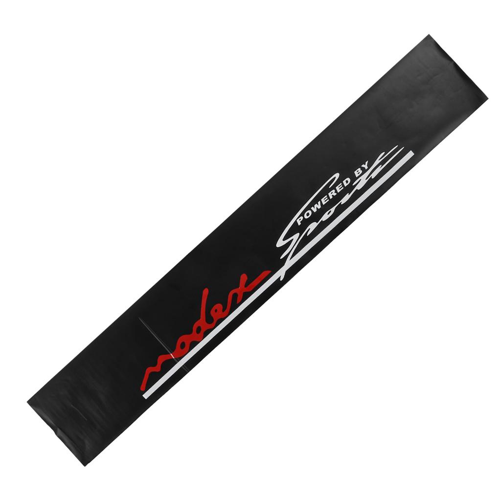 130x21cm Universal PVC Car Reflective Sticker Front Windshield Decorative Decals with Scraper for