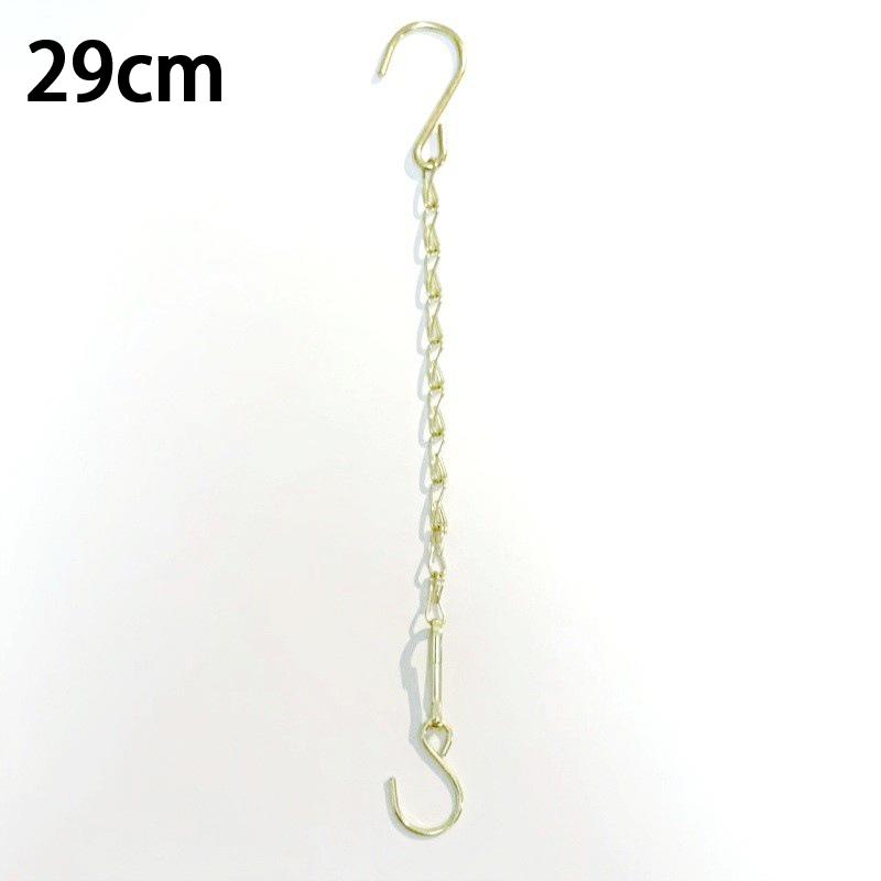 Plant Hanging Chains for Flower Pot Basket Versatile Length Sturdy Metal for Bird Feeder Planters Lanterns Ornaments Home Garden Support