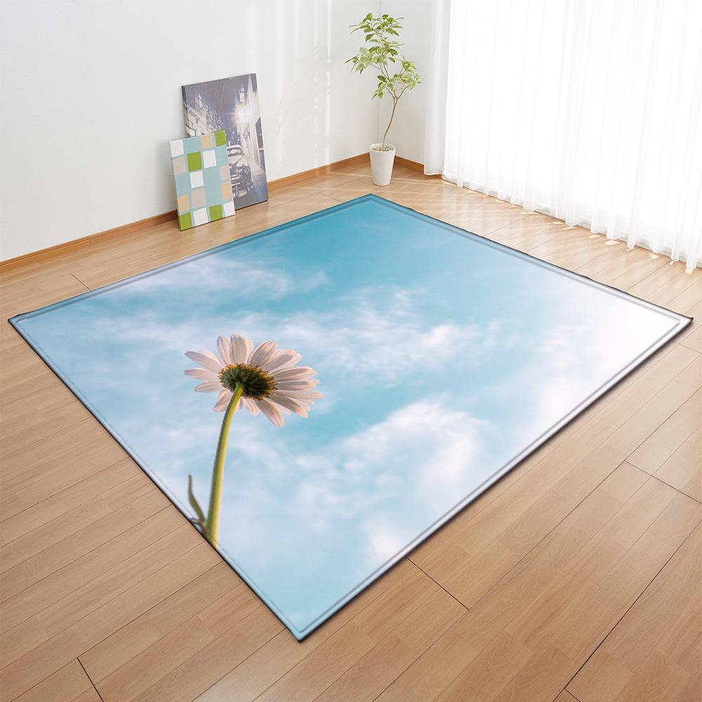 Scenic Carpet Feather Wind Bedroom Floor Mat