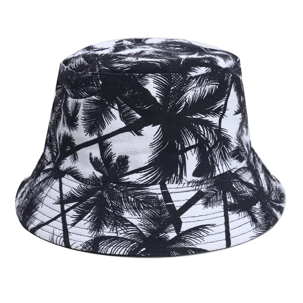 Unisex Double-Sided Bucket Hat - Spring/Summer Sun Protection, Colorful Tie-Dye Hip Hop Style