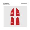 Zeekr 7X Alcantara Suede Window Panel Decorative Sticker - Car Interior Protection Accessories