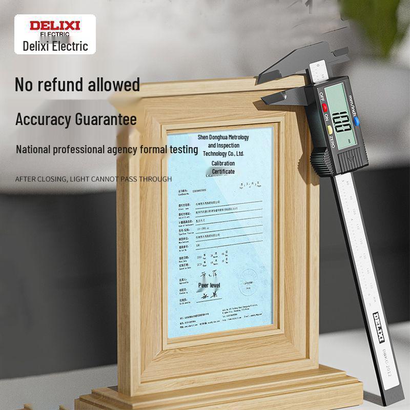 High Precision Digital Vernier Caliper Bracelet, Edge Depth Gauge, Small Electronic Jewelry Caliper