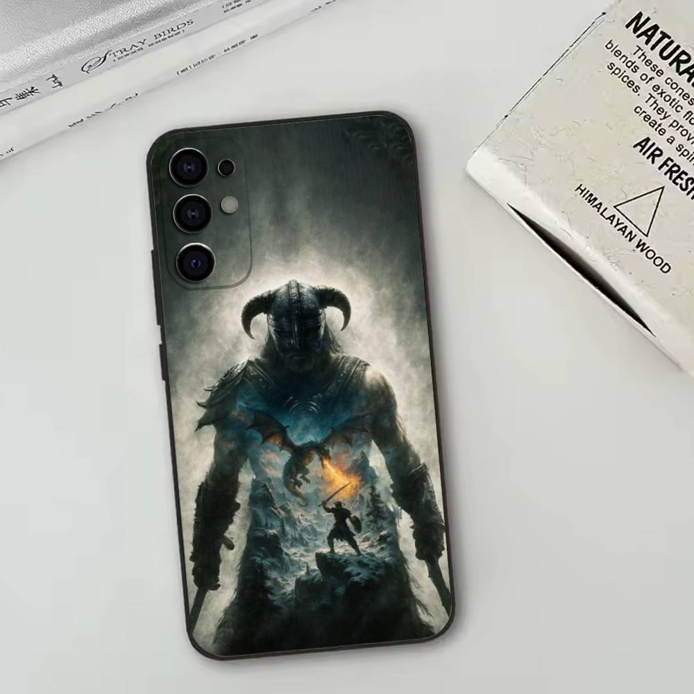 Dragonborn   Phone Case For Samsung S25,S24,S21,S22,S23,S30,Ultra,S20,Plus,Fe,Soft Silicone Black Cover